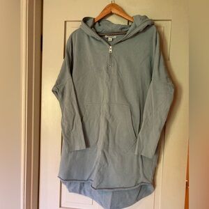 All Saints, women’s Hoody dress, size S, color gray
